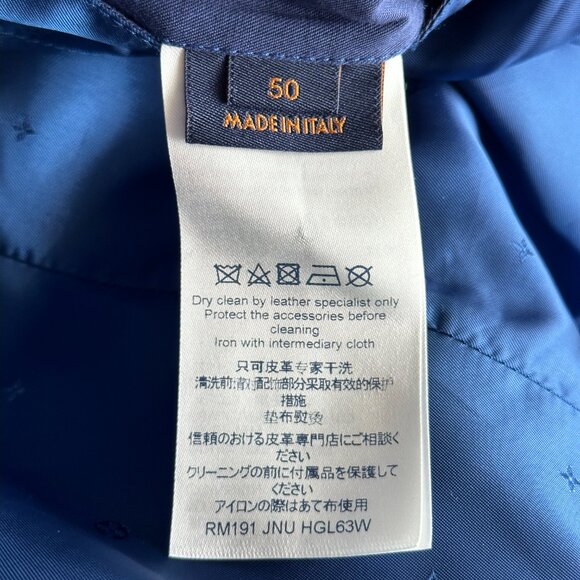 Louis Vuitton Blue Wizard Of Oz Varsity Jacket - Picture 3 of 6